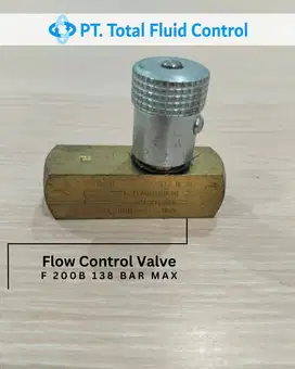 Flow Control Valve  F 200B 138 BAR MAX
