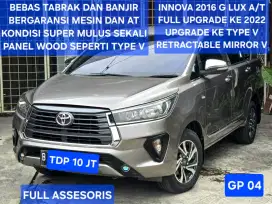 Toyota kijang innova reborn 2016 g v 2.0 at lux mirip 2021 automatic