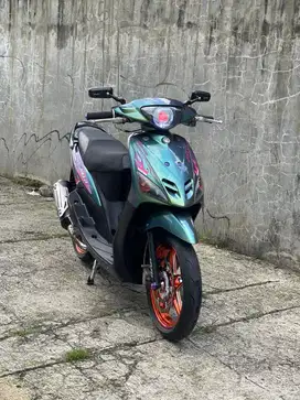 mio sporty 2007 bunglon 180cc ful restorasi