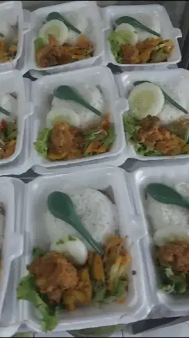Makanan jual nasi jumat berkah murah bisa kirim