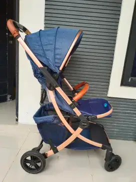 dijual stroller merk Labeille series moss+