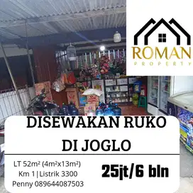 DISEWAKAN RUKO DI JOGLO LOKASI STRATEGIS