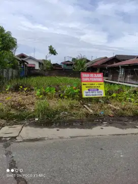Dijual tanah bersertifikat SHM ukuran 12x25