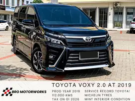 (DP 29jt) TOYOTA VOXY 2019, VOXy 2018, VOXY 2017, SERVICE RECORD