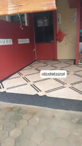 lantai batu sikat
