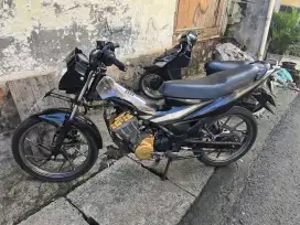 DIJUAL CASH SUZUKI SATRIA FU 150 CKD THN 2006 PAJAK OF 1X