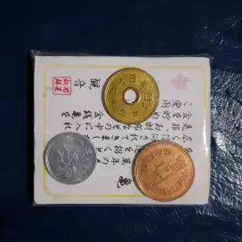 Paket koin Yen Jepang