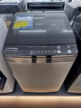 Mesin Cuci Top Load Sharp 8.5 KG Bisa Cicilan Tanpa DP Bunga 0%