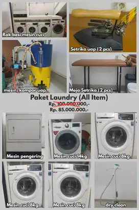 PAKET USAHA LAUNDRY