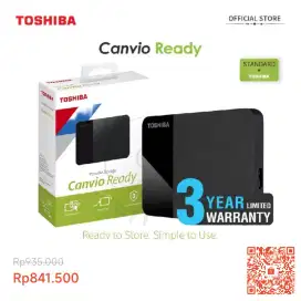 Hardisk Eksternal Toshiba Convio Ready