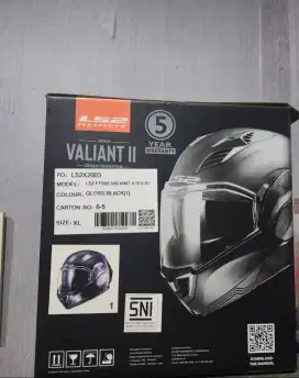 Helm merek LS2 mulus original