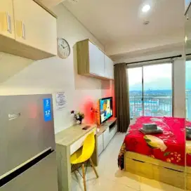 Sewa apartemen harian grand Kamala lagoon bekasi