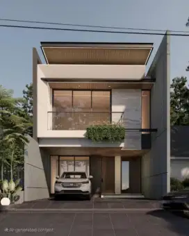Rumah Manyar Kertoadi NEW, MINIMALIS, JATI, CARPORT 2