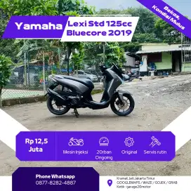 Yamaha Lexi 125cc std bluecore fi Tahun 2019