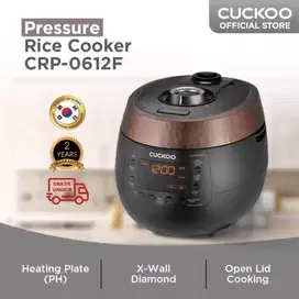 CUCKOO Pressure Rice Cooker 1 L CRP-R0612F