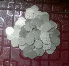 Paket 10 keping Uang koin 100 tipis