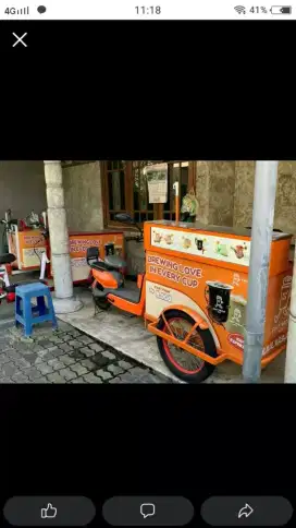 Gerobak Kopi Keliling