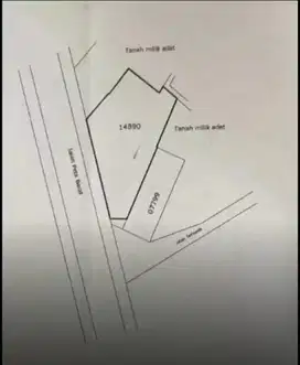 Dijual Tanah dan bangunan, Kalideres, Jakarta Barat