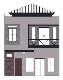 Rumah minimalis 2 lantai Jl. Raya Bintaro, Pesanggrahan