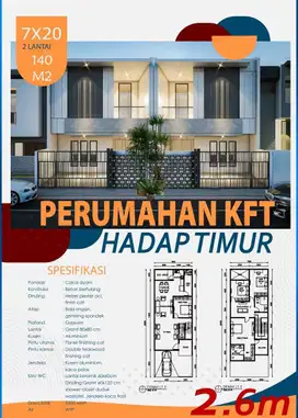 Jual Perumahan KFT Minimalis Modern Cengkareng