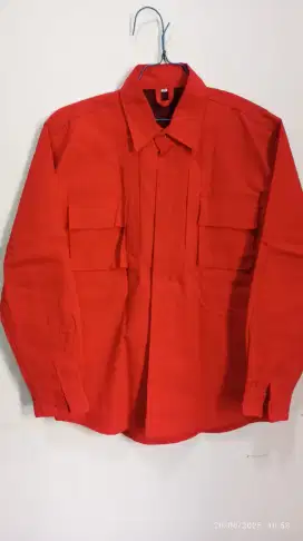 Kemeja PDL merah