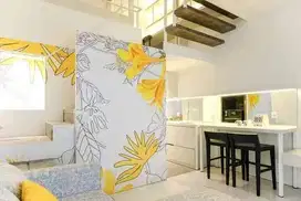 Dijual rumah full furnish 2 lantai di cluster Inspirahaus Tabebuya BSD
