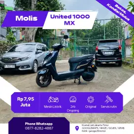 Motor listrik united MX 1200 Tahun 2024