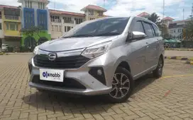 TDP 6,JT Daihatsu Sigra 1.2 New R Deluxe Bensin-AT Silver 2019