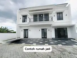 Rumah American Clasic Lingkungan Cluster Pesan Bangun