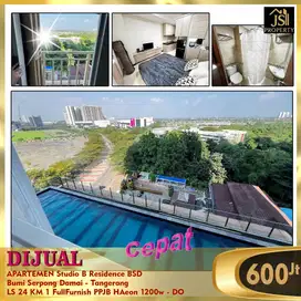 DIJUAL APARTEMEN Studio B Residence BSD Bumi Serpong Damai Tgr - DO