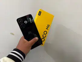 Poco m6 8/256gb mulus 100% seperti baru fullset like new