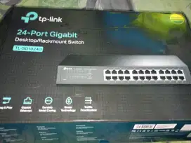 TP-LINK TL-SG1024D Switch 24-Port Gigabit Case Steel Rackmount Desktop
