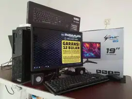 Komputer Lengkap Spek Multitasking, Admin, Office, Online Shop, UMKM