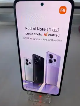 Redmi note14 5G 12/512Gb new garansi resmi