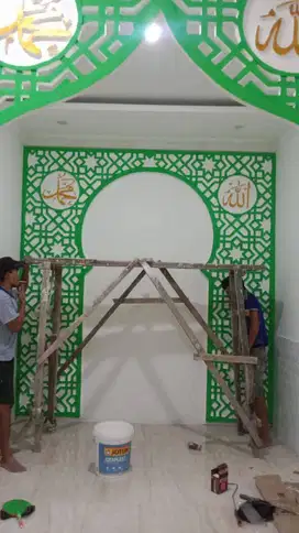Masjid Lebih Modern dengan GRC Krawangan Minimalis!