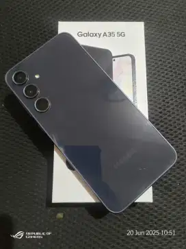 Samsung A35 5G 8/256 SEIN lengkap mulus