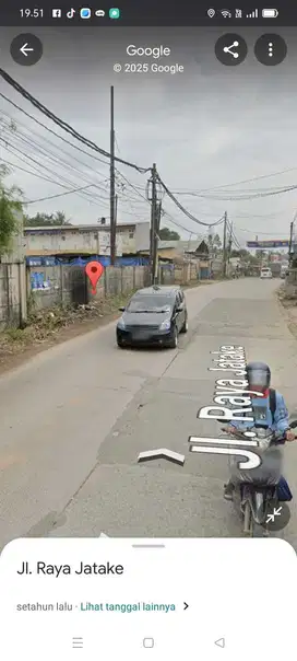 Disewakan tanah pinggir jalan strategis cocok utk usaha