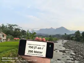 Tanah Kavling SHM Puncak Dua – View Gunung & Sungai, Akses Mobil