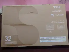 Dijual android tv TCL Google tv 32 inc 4K UHD HDR 10
