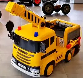 Mainan Mobilan Aki Mobil Derek Crane Nuwa NW-18