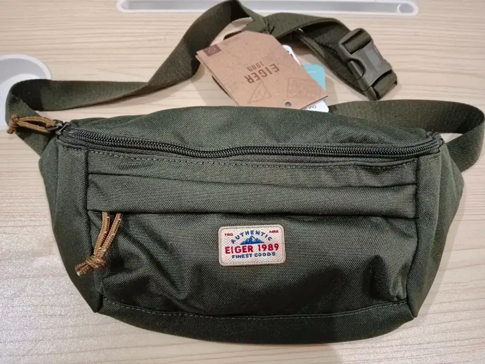 Tas Selempang/Pinggang/Waistbag Merk EIGER DIJAMIN 100% ORIGINAL