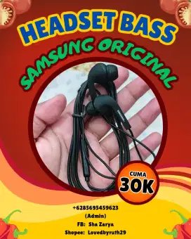 Headset samsung original full bass 100%
