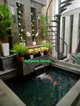 Tukang kolam koi