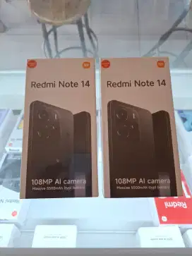 Redmi note 14 4G 8/128 New garansi resmi Tam 15 Bulan