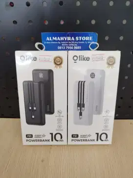 Power Bank Olike 10000 mAh LED Battery Indicator 3in1 Cable