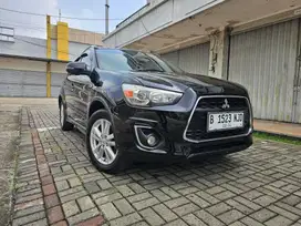 Outlander 2.0 PX AT 2014 Hitam Facelift KM 130.000 Record Tgn Pertama