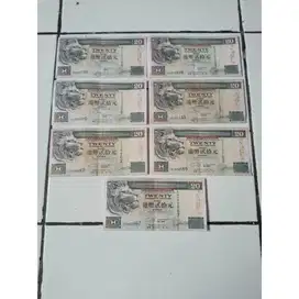uang hongkong 1997 7pcs lokasi rsud cengkareng jakarta barat