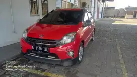 Agya 1000cc tahun 2015 merah