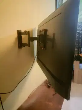 Bracket tv & pasang penyangga tv