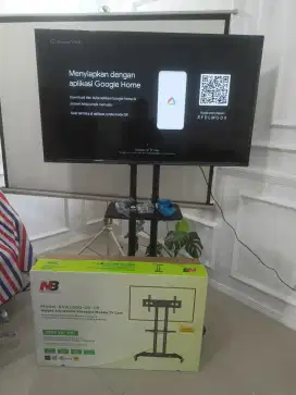 Jual & pasang bracket standing tv import NB